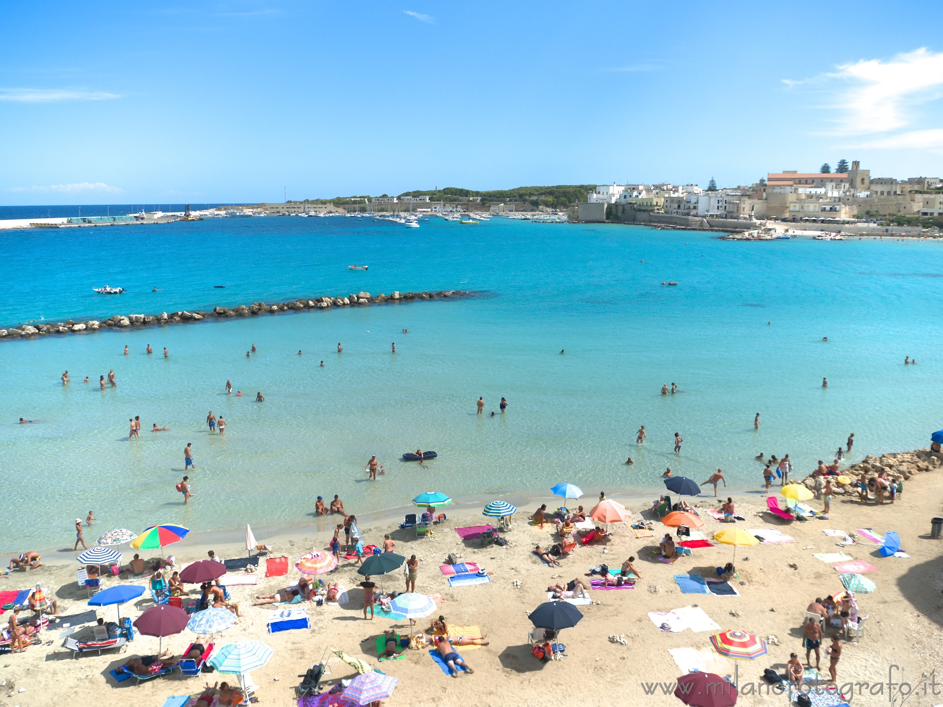 Otranto (Lecce) - La spiaggia e il mare di Otranto